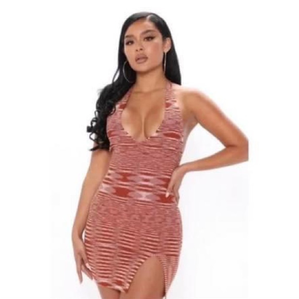 Halter Knit Dress